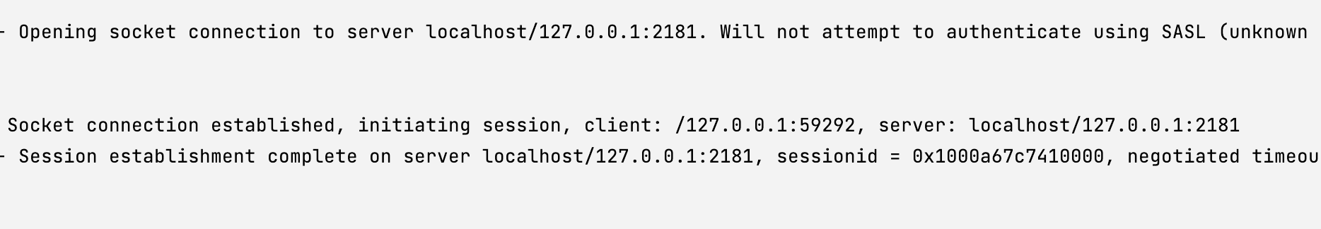 Client Connection